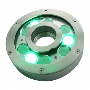 High power ip68 led ring underwater led light  9W 18w 27W fountain rgb led light 160mm