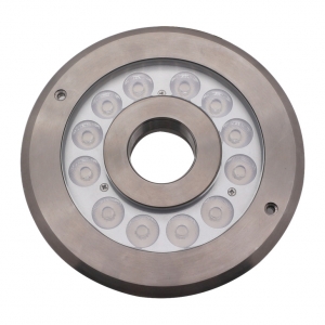 316SS 12W 24W 36W 200MM IP68 LED Underwater Fountain Lamp with DMX512 controlled